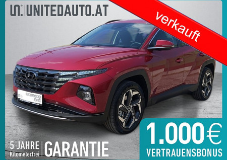 Hyundai Tucson 1,6 Turbo Plug-In Hybrid 4WD *265 PS,VOLL-LED,19 ZOLL,Klimatronic,Apple CarPlay u.Android Auto* Smart Line bei BM || Seifried United Auto Grieskirchen Wels in 
